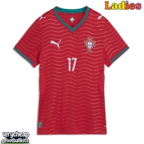 Portugal Rafael Leao #17 Replica Home Shirt Ladies World Cup 2026 Short Sleeve